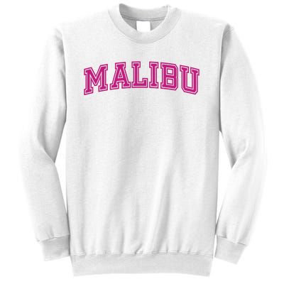 Malibu Pink Retro Sweatshirt