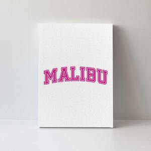 Malibu Pink Retro Canvas