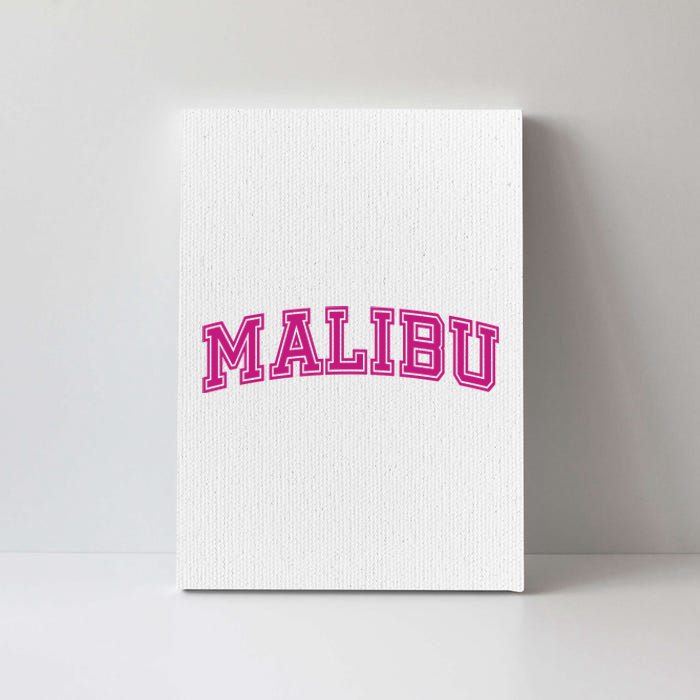 Malibu Pink Retro Canvas