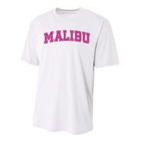 Malibu Pink Retro Performance Sprint T-Shirt