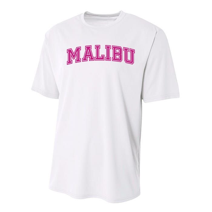 Malibu Pink Retro Performance Sprint T-Shirt