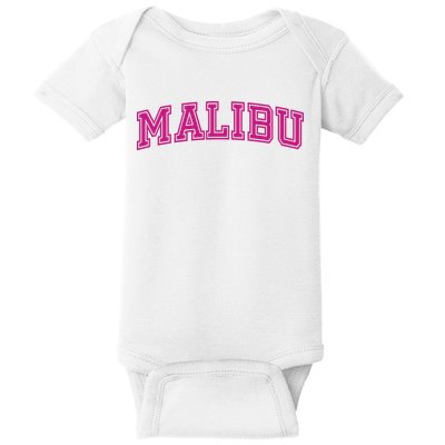 Malibu Pink Retro Baby Bodysuit