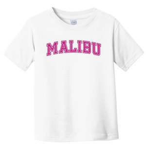 Malibu Pink Retro Toddler T-Shirt