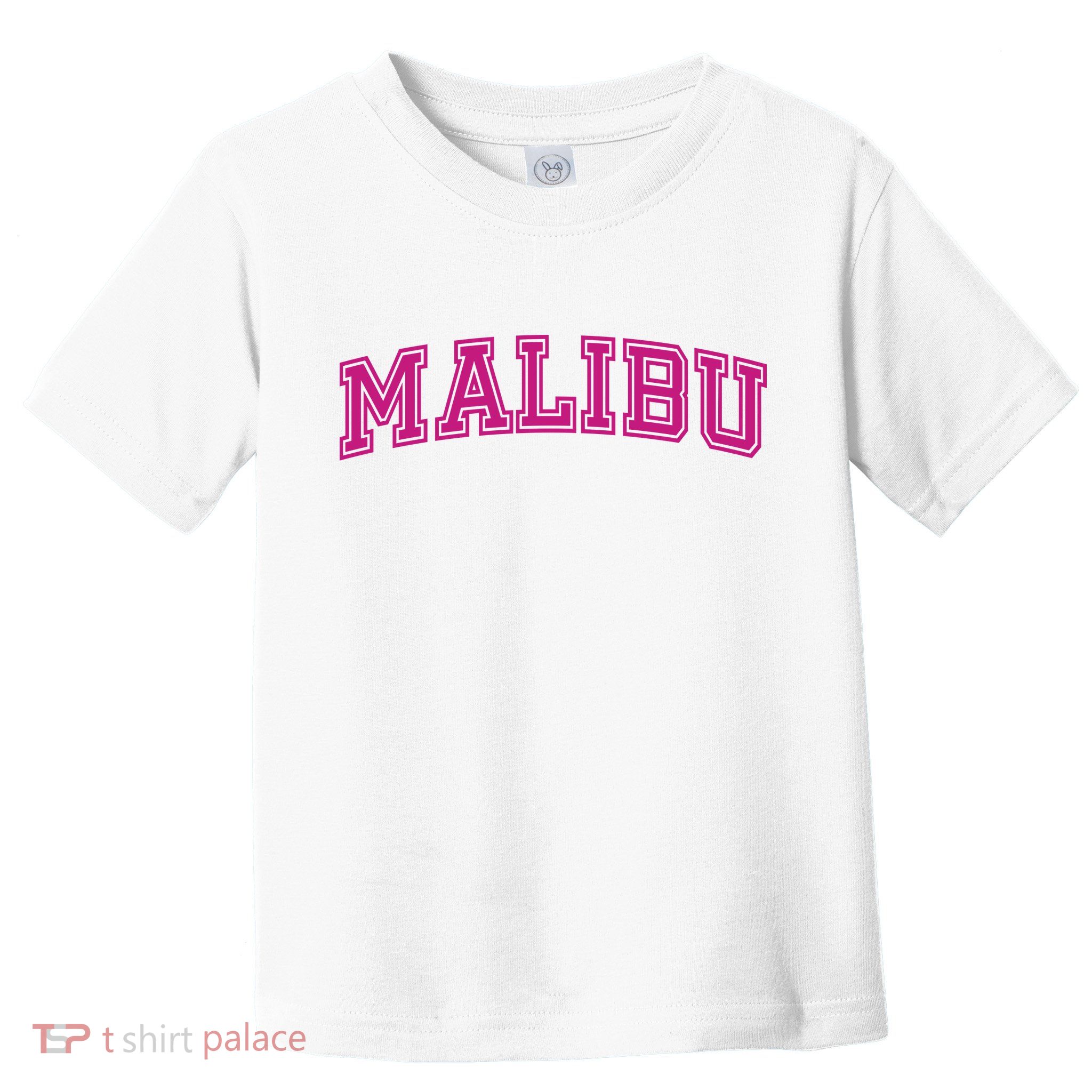 Malibu Pink Retro Toddler T-Shirt