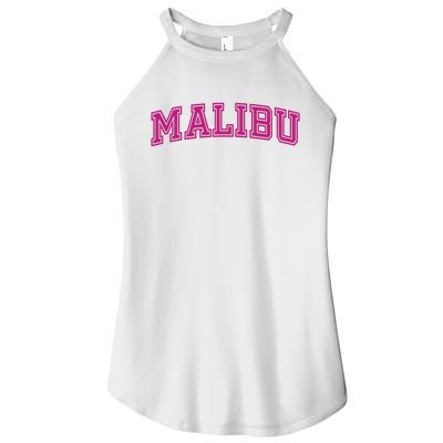 Malibu Pink Retro Women’s Perfect Tri Rocker Tank