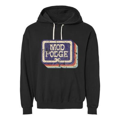 Mod Podge Retro Logo Garment-Dyed Fleece Hoodie