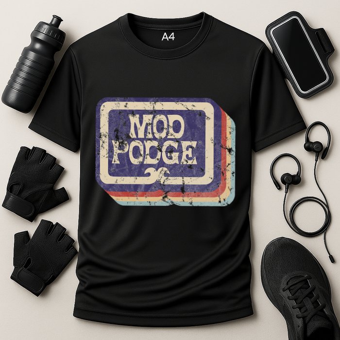Mod Podge Retro Logo Performance Shirt