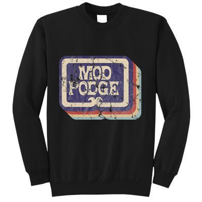 Mod Podge Retro Logo Sweatshirt