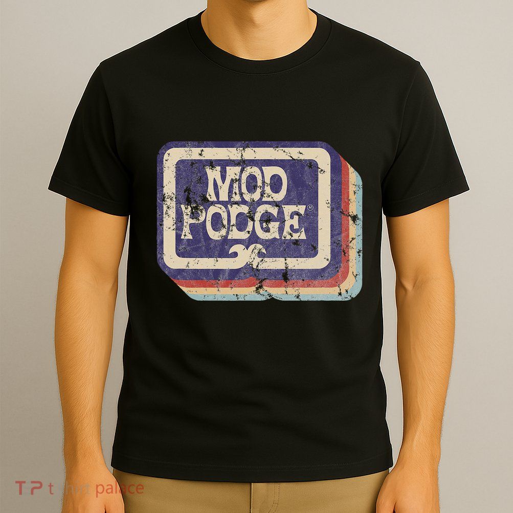 Mod Podge Retro Logo T-Shirt