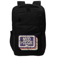 Mod Podge Retro Logo Impact Tech Backpack