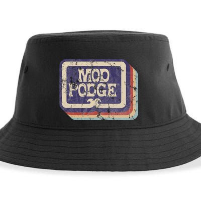 Mod Podge Retro Logo Sustainable Bucket Hat
