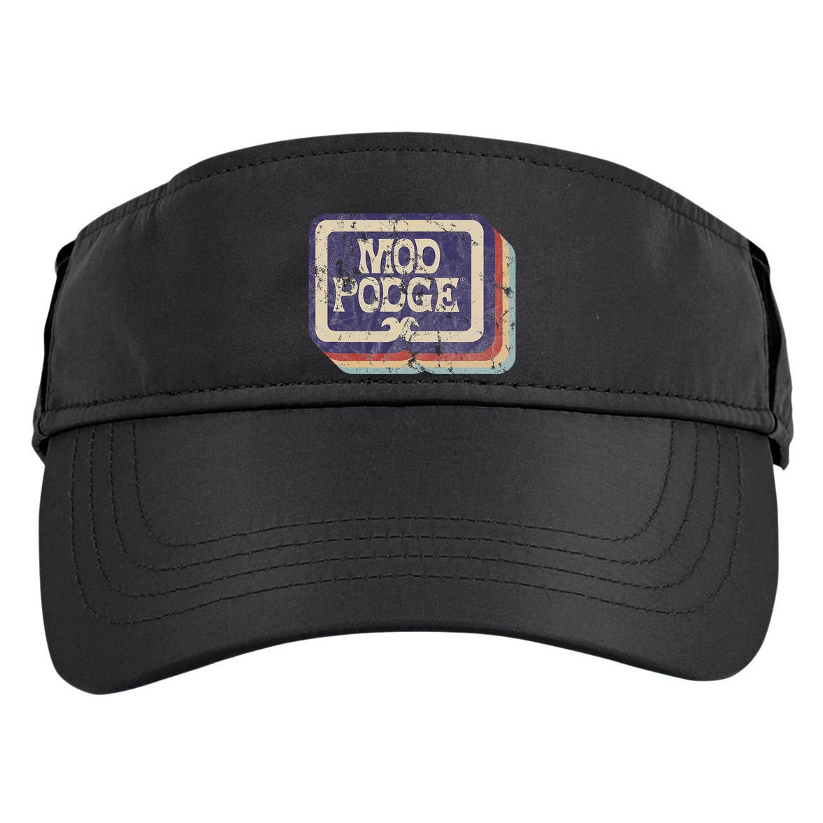 Mod Podge Retro Logo Adult Drive Performance Visor