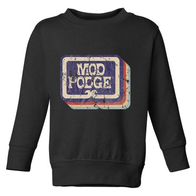 Mod Podge Retro Logo Toddler Sweatshirt