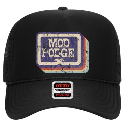 Mod Podge Retro Logo Trucker Hat