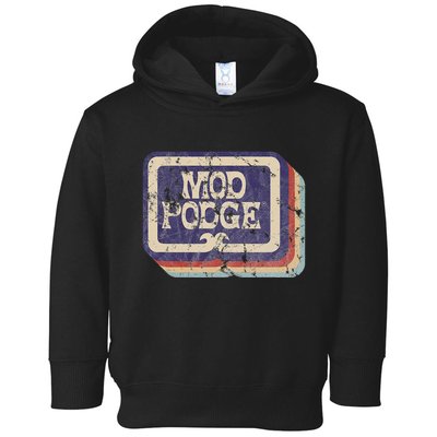 Mod Podge Retro Logo Toddler Hoodie