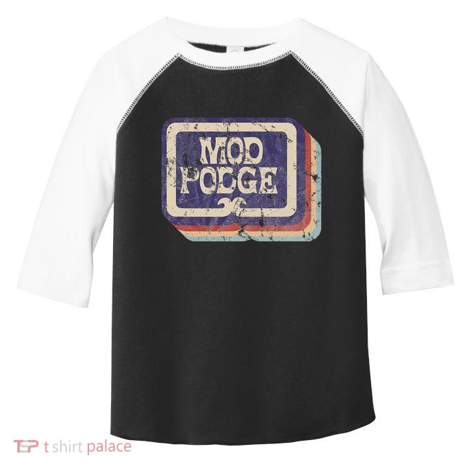 Mod Podge Retro Logo Toddler Fine Jersey T-Shirt