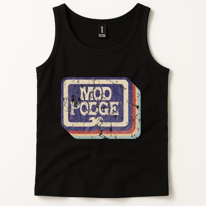 Mod Podge Retro Logo Tank Top