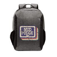 Mod Podge Retro Logo Vector Backpack