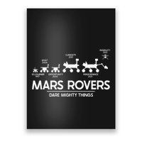 Mars Perseverance Rover Dare Mighty Things Landing Timeline Poster