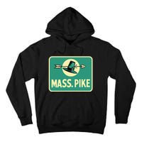 Mass Pike Road Sign Massachusetts Turnpike Route 90 Tall Hoodie