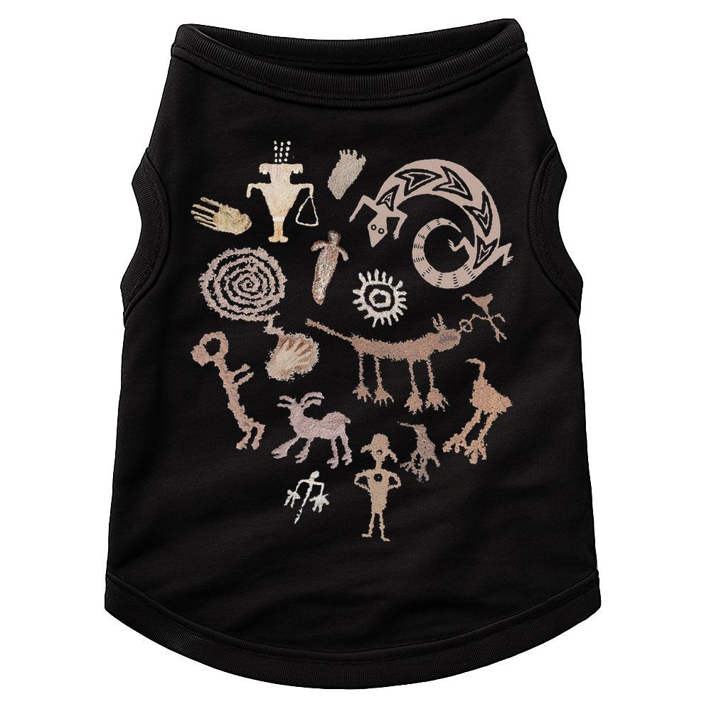 Multiple Petroglyphs! Rock Carvings. Doggie Tank