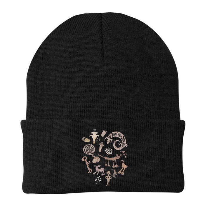 Multiple Petroglyphs! Rock Carvings. Beanie
