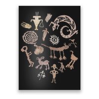 Multiple Petroglyphs! Rock Carvings. Poster