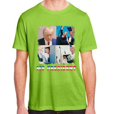 My President Returns In 2024 Trump Victory 47 Trump Won Adult ChromaSoft Performance T-Shirt