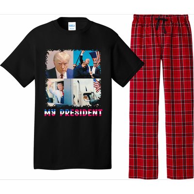 My President Returns In 2024 Trump Victory 47 Trump Won Pajama Set