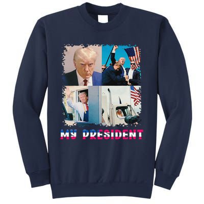 My President Returns In 2024 Trump Victory 47 Trump Won Sweatshirt