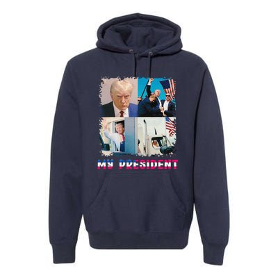 My President Returns In 2024 Trump Victory 47 Trump Won Premium Hoodie