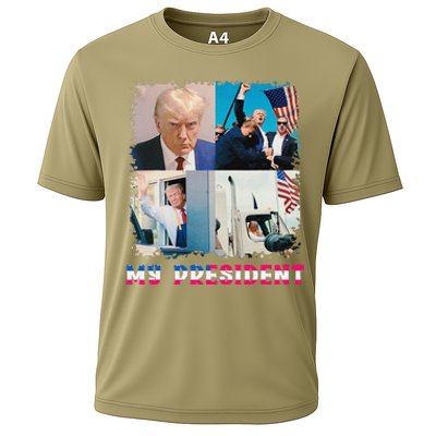 My President Returns In 2024 Trump Victory 47 Trump Won Cooling Performance Crew T-Shirt