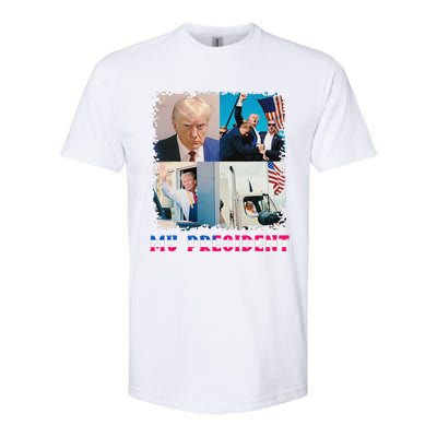 My President Returns In 2024 Trump Victory 47 Trump Won Softstyle® CVC T-Shirt