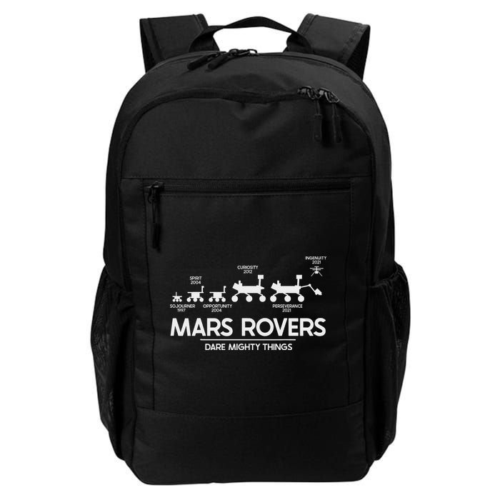 Mars Perseverance Rover Dare Mighty Things Landing Timeline Daily Commute Backpack