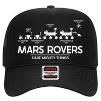 Mars Perseverance Rover Dare Mighty Things Landing Timeline Trucker Hat