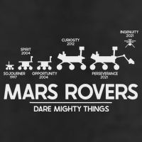 Mars Perseverance Rover Dare Mighty Things Landing Timeline Trucker Hat