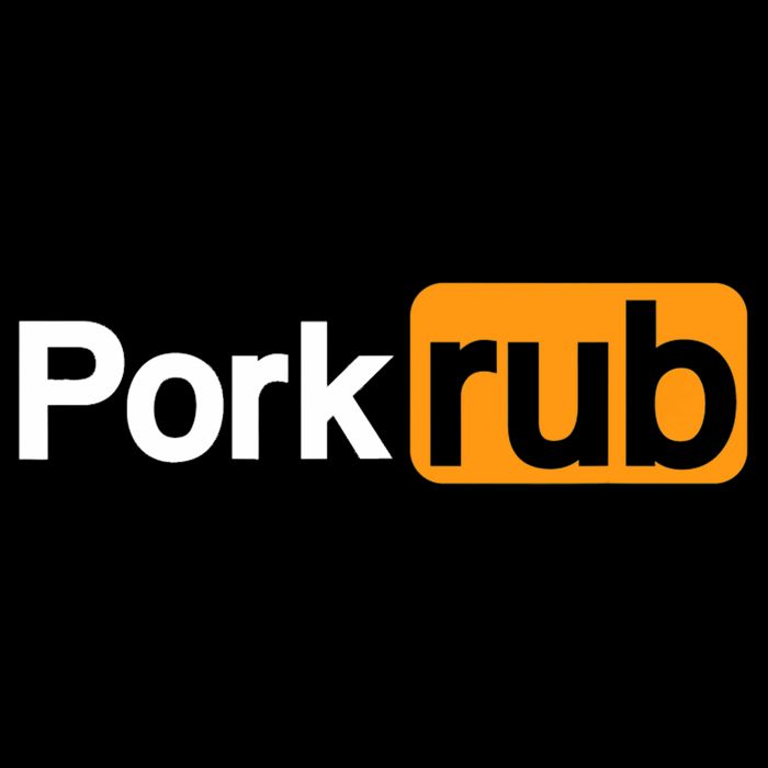 Mens Pork Rub TShirt | Funny BBQ Shirt | Barbecue TShirt V-Neck T-Shirt