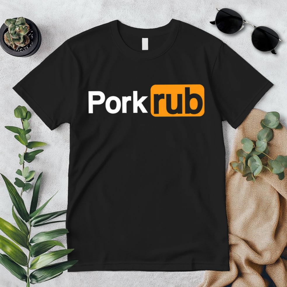 Mens Pork Rub TShirt | Funny BBQ Shirt | Barbecue TShirt Premium T-Shirt