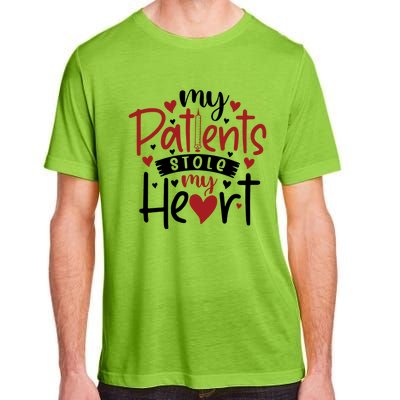 My Patients Stole My Heart Gift Nurse Gift Adult ChromaSoft Performance T-Shirt