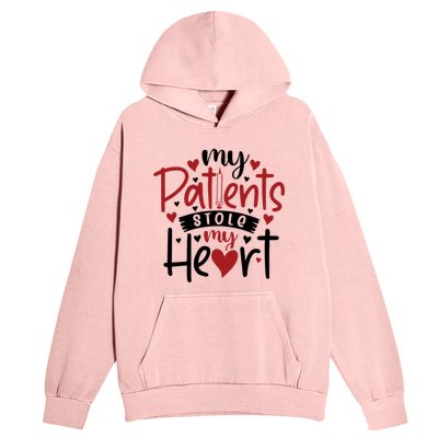 My Patients Stole My Heart Gift Nurse Gift Urban Pullover Hoodie