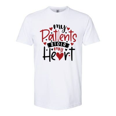 My Patients Stole My Heart Gift Nurse Gift Softstyle® CVC T-Shirt