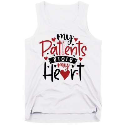 My Patients Stole My Heart Gift Nurse Gift Tank Top