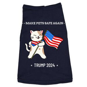 Make Pets Safe Again Patriotic Cat Doggie Tank