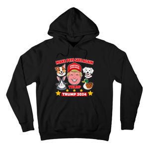 Make Pets Safe Again Trump 2024 Save Our Pets Tall Hoodie