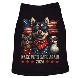 Make Pets Safe Again Trump 2024 Save Our Pets Doggie Tank