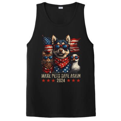 Make Pets Safe Again Trump 2024 Save Our Pets PosiCharge Competitor Tank