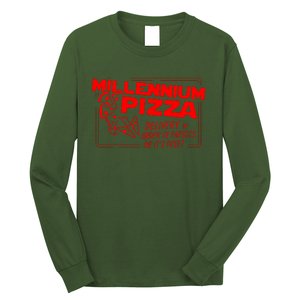 Millenium Pizza Space Wars Long Sleeve Shirt