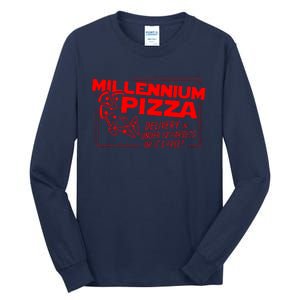 Millenium Pizza Space Wars Tall Long Sleeve T-Shirt