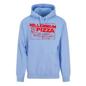 Millenium Pizza Space Wars Unisex Surf Hoodie