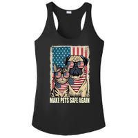 Make Pets Safe Again Trump Harris Debate Eating The Dogs Cat Gift Ladies PosiCharge Competitor Racerback Tank